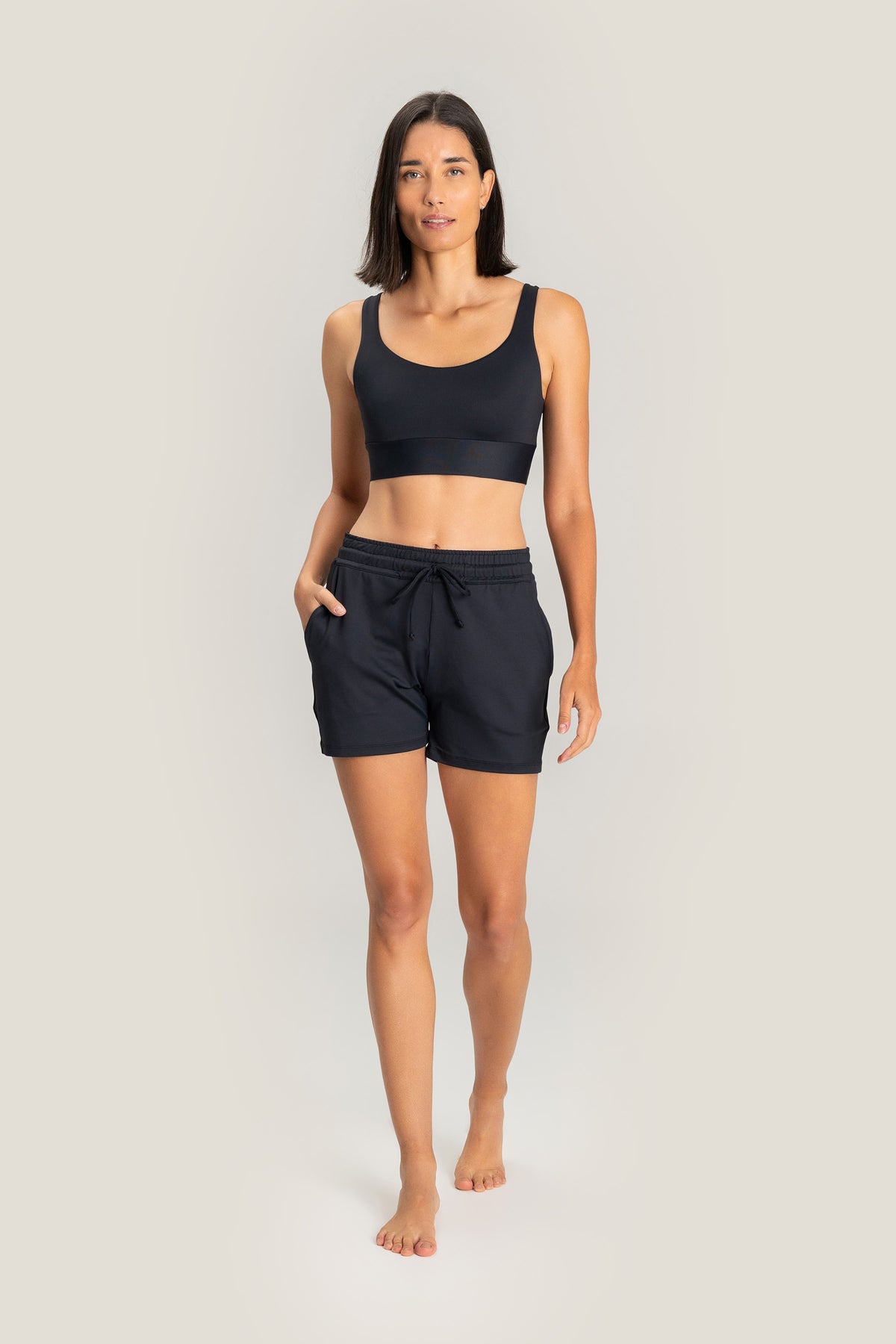 Essential Wellness Tie Lounge Shorties