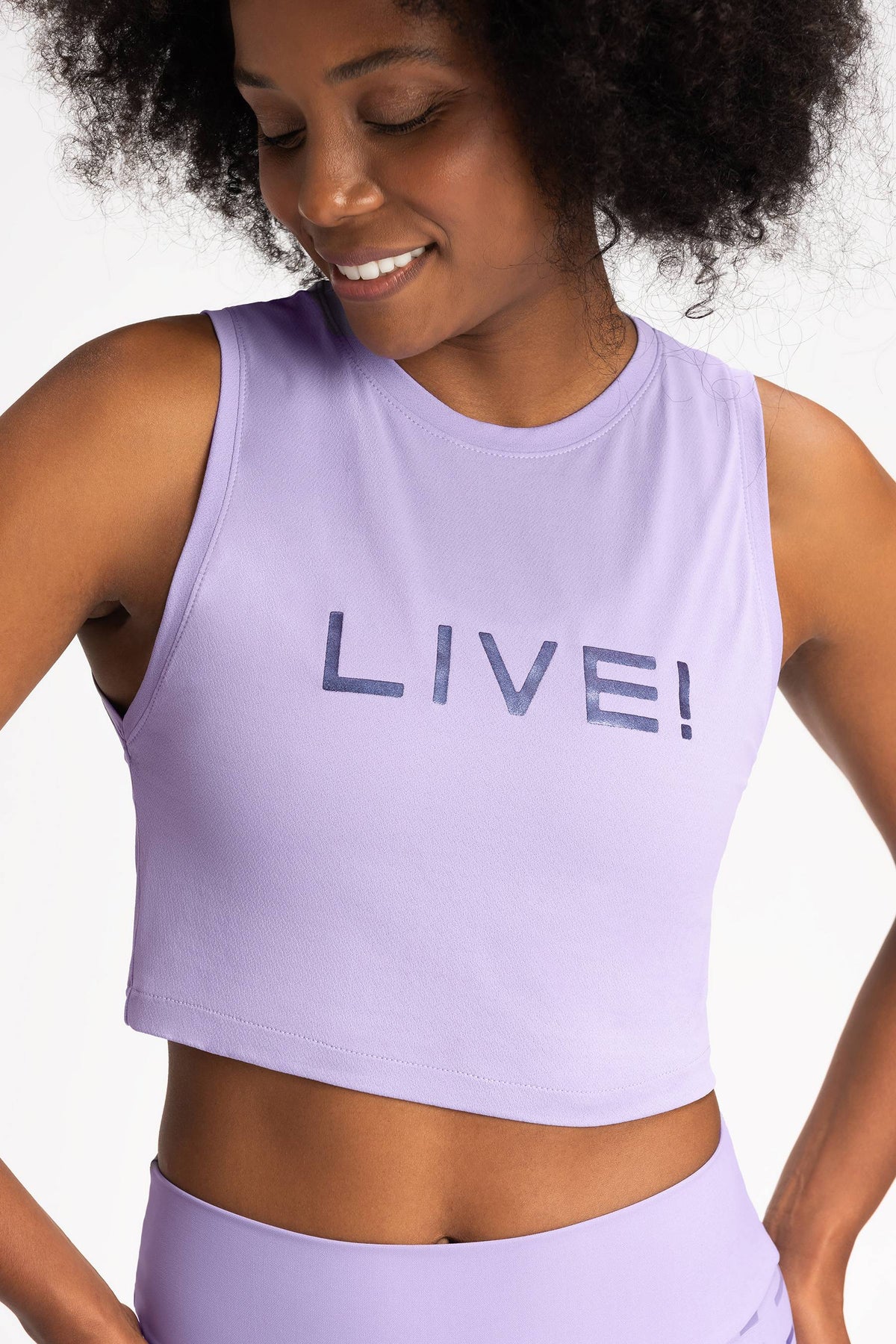 LIVE! Cropped Tank