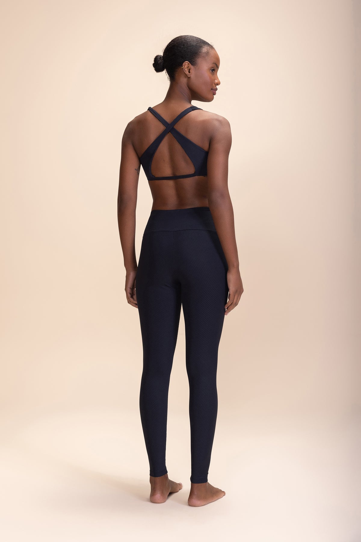 Rib Way Stirrup Leggings