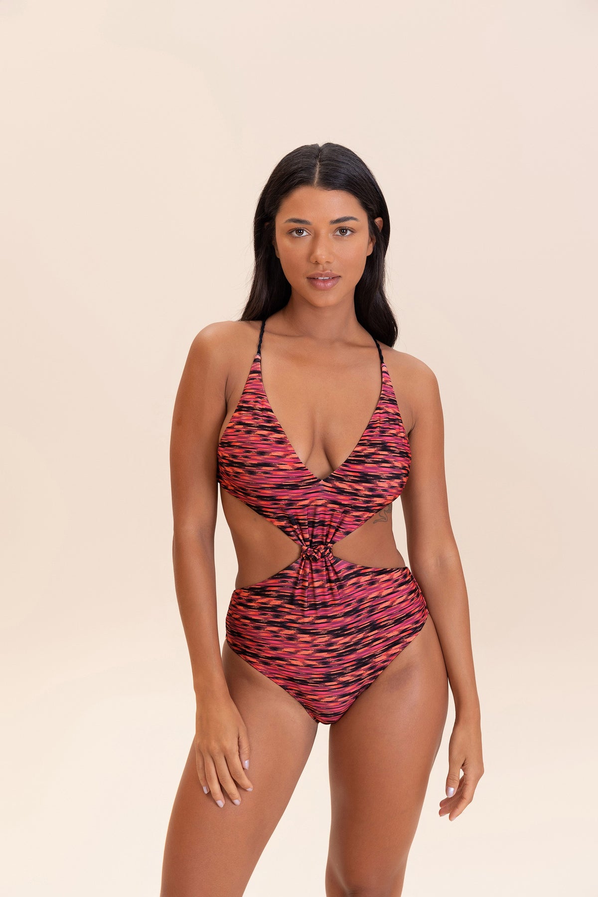 Twist Knot One-Piece Swimsuit