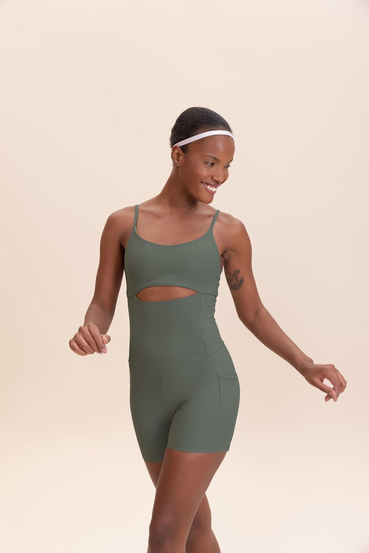 Fit Green® Short Jumpsuit