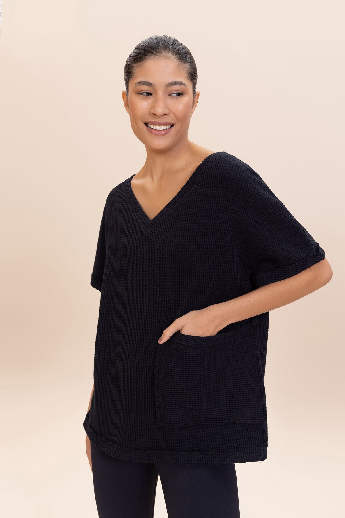 Cozy V-neck Oversized Sweater