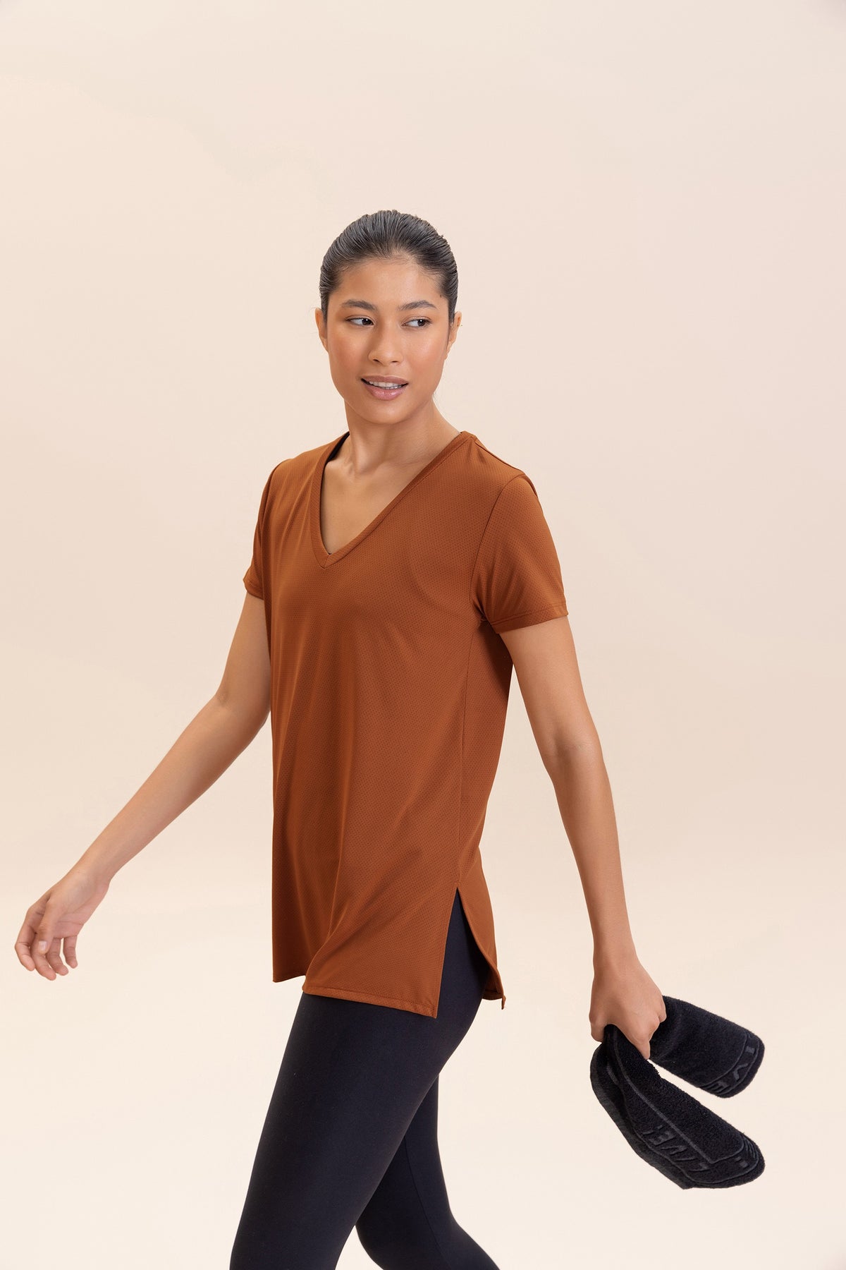 Action V-Neck T-Shirt