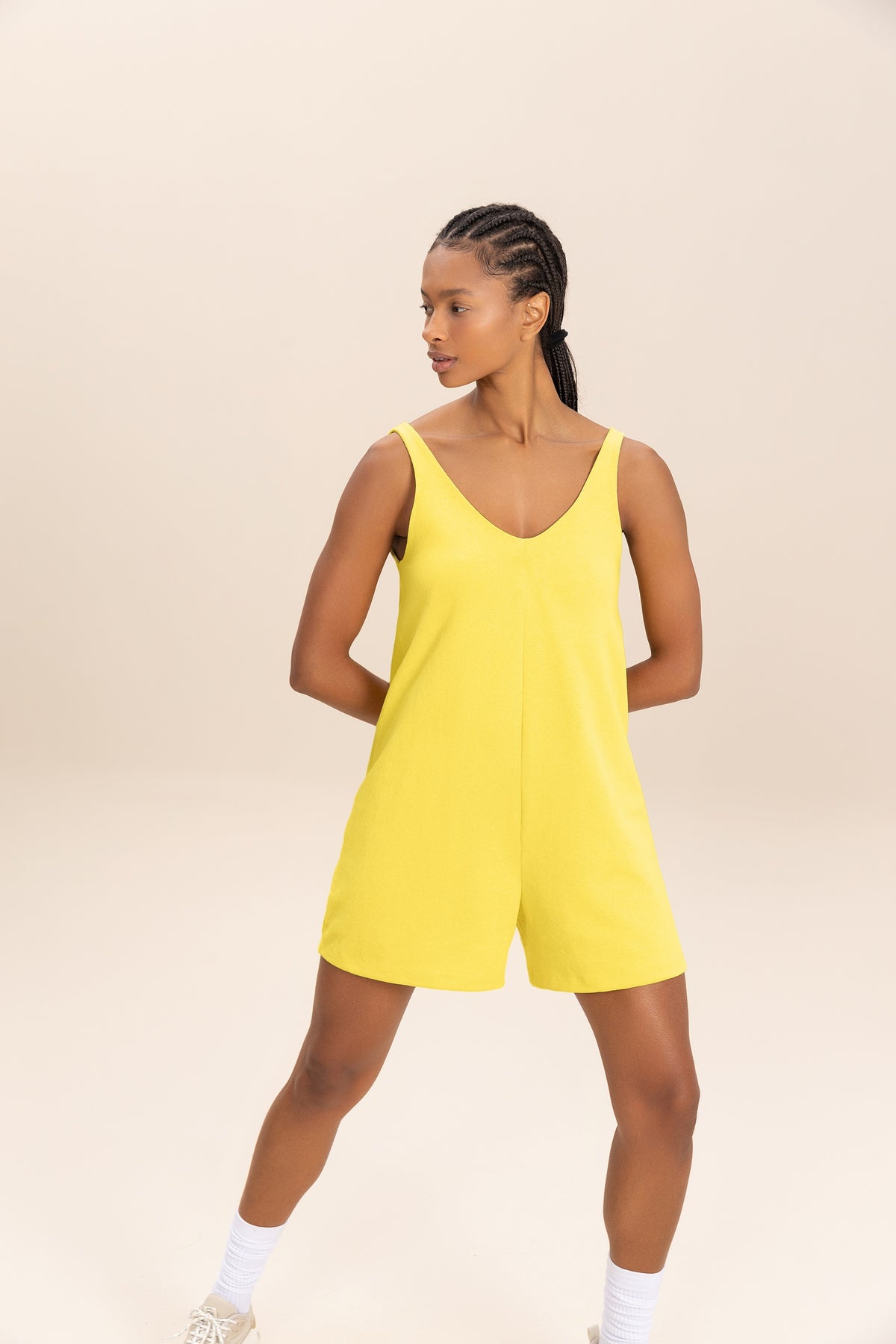 Rino Stone Short Jumpsuit