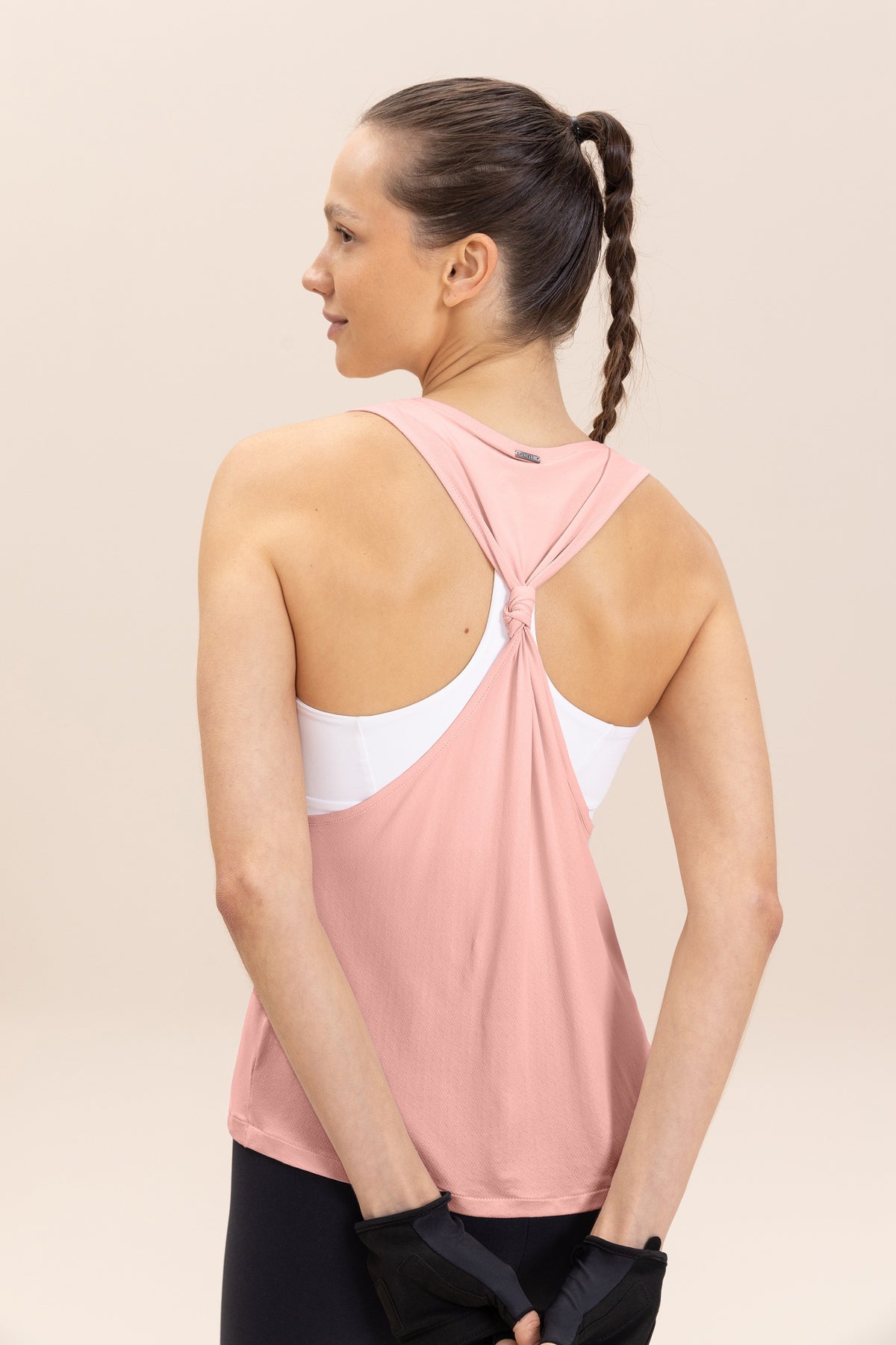 Long Knot Comfort Tank Top