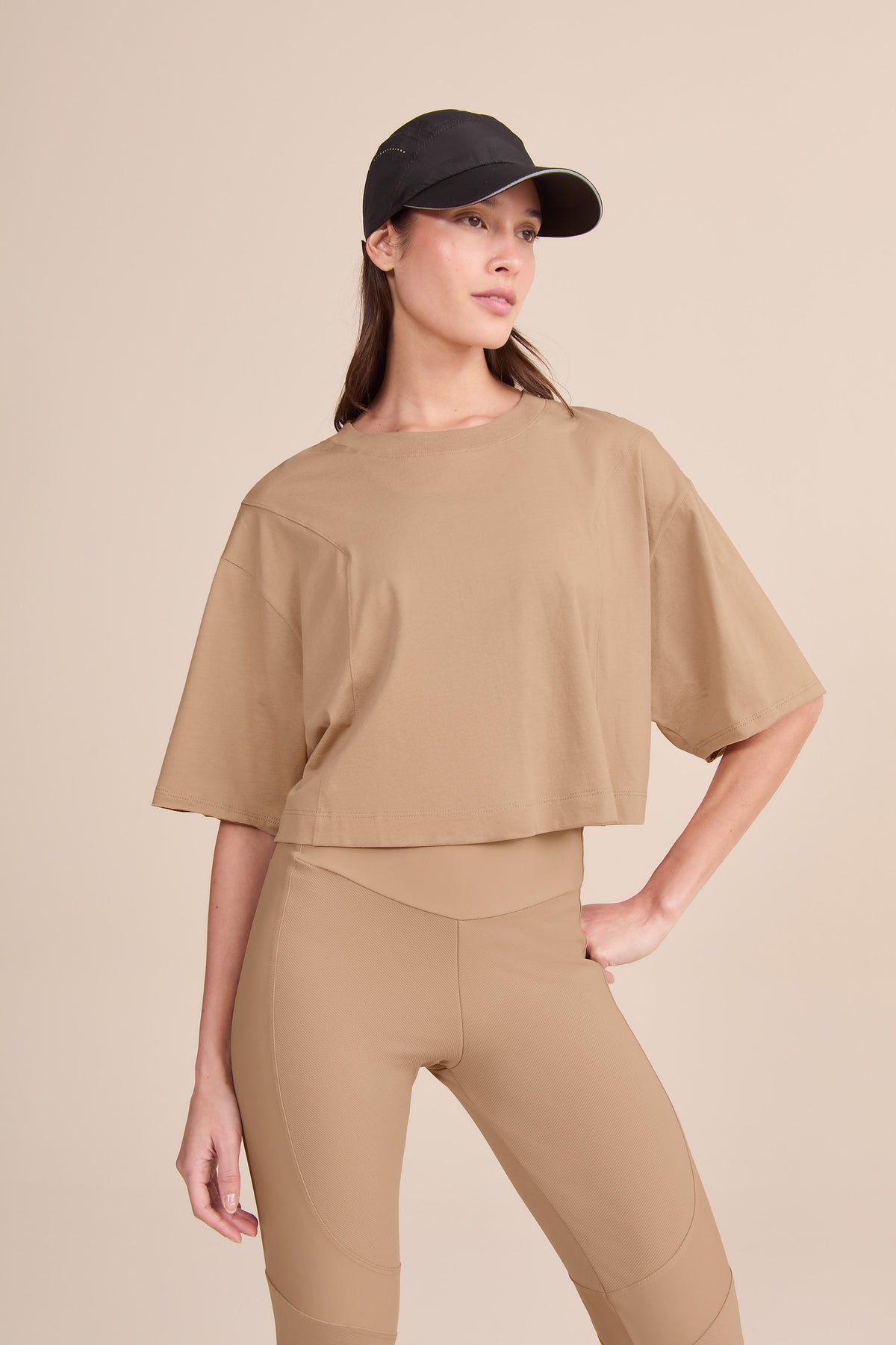 Soft Pima Cropped T-Shirt