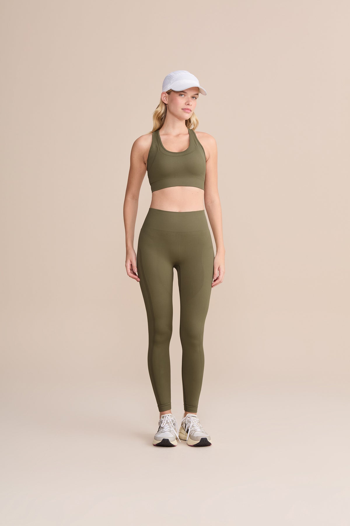 Mix Seamless Knit Leggings