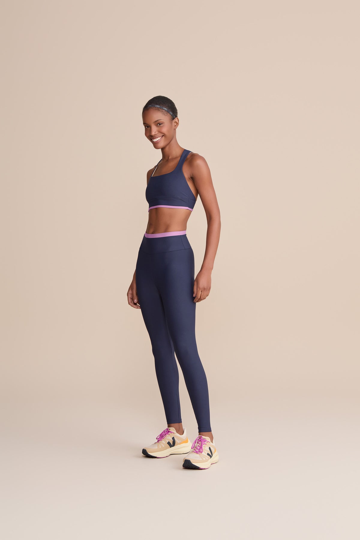 Neo Contrast Racerback Sports Bra