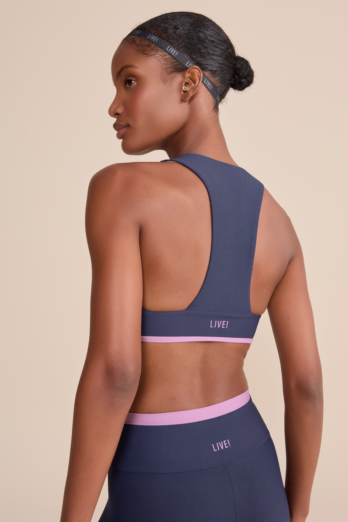 Neo Contrast Racerback Sports Bra