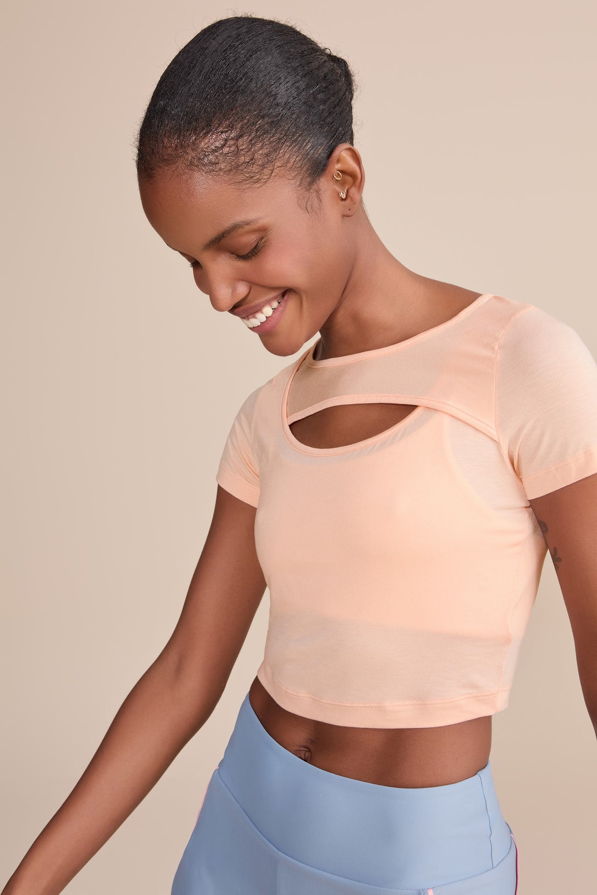 Micromodal Cropped Top