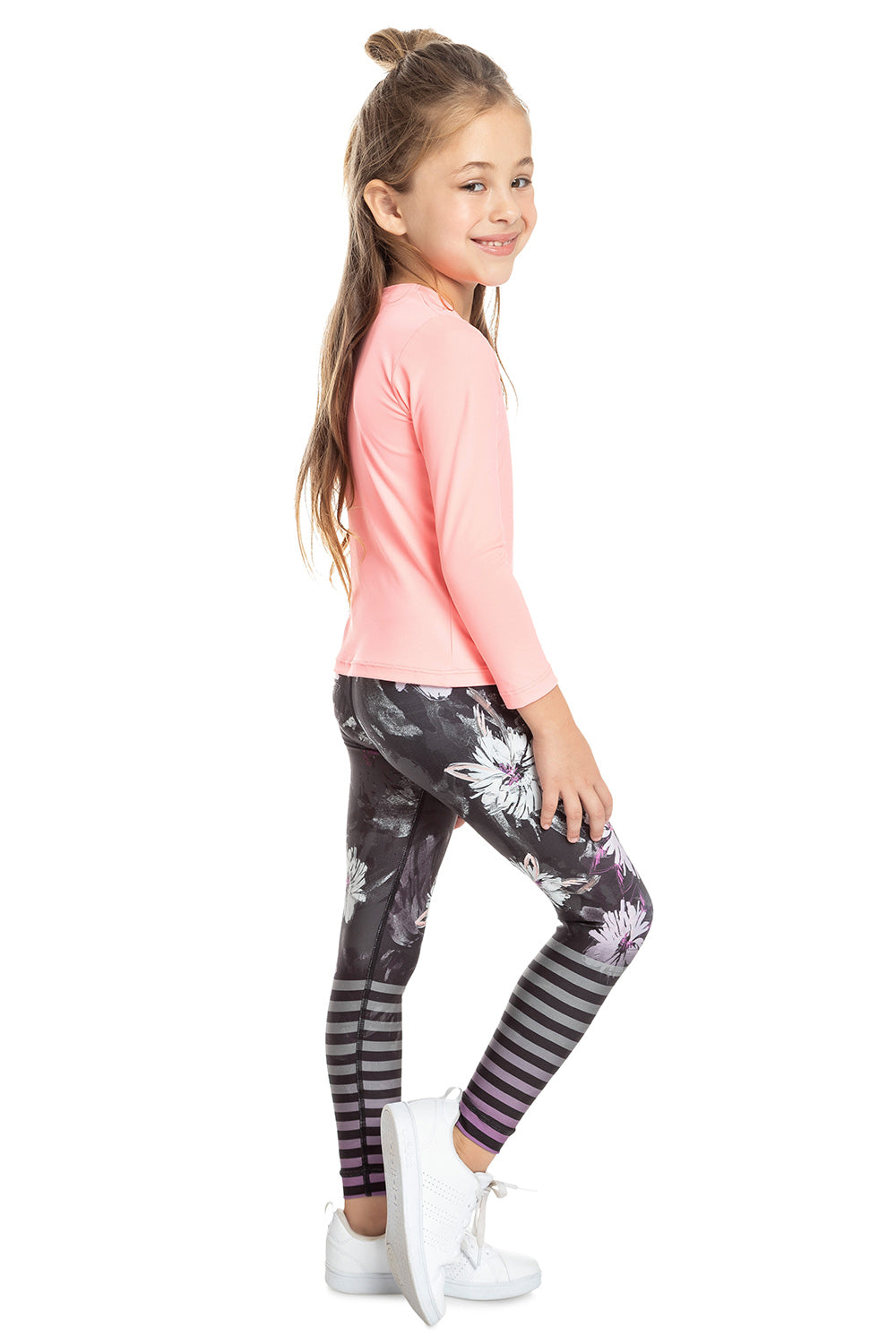 Lux Reversible Denim Kids Legging